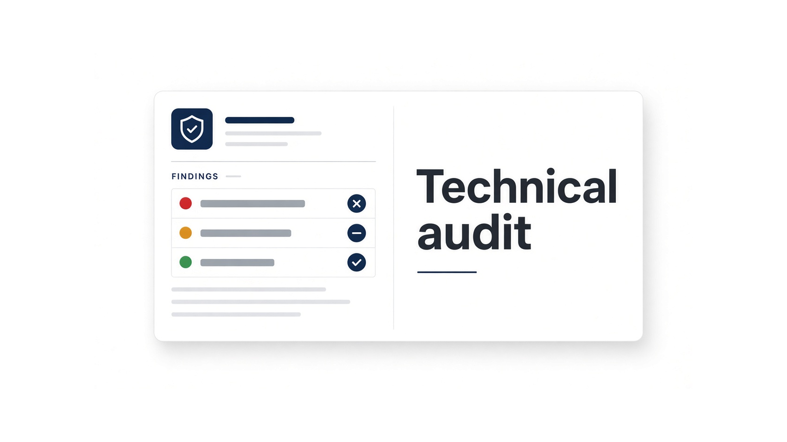 Technical audit pack thumbnail