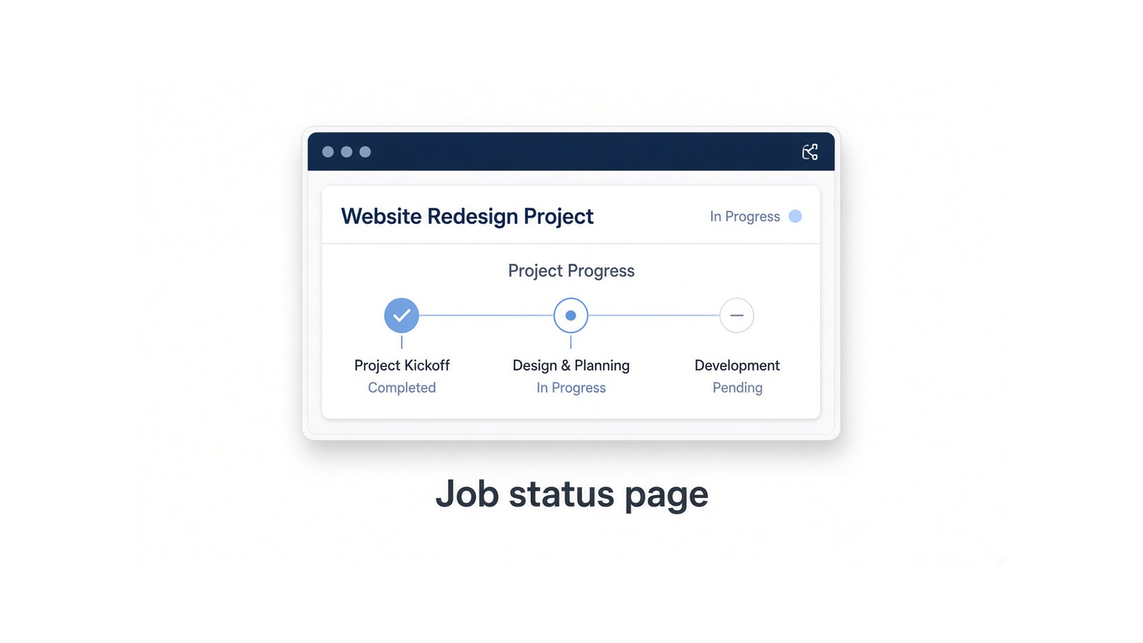 Job status page pack thumbnail